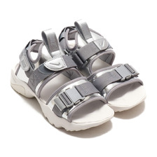 NIKE WMNS CANYON SANDAL METALLIC SILVER/PARTICLE GREY CW6211-001画像