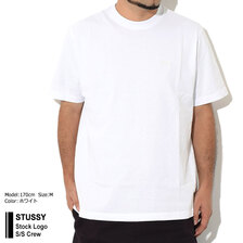 STUSSY Stock Logo S/S Crew 1140194/1140241画像