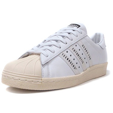 adidas SUPERSTAR80S "HUMAN MADE" WHT/NAT/RED FY0730画像