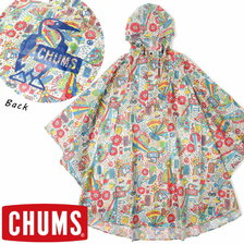 CHUMS Booby Logo Rain Poncho CH14-1211画像