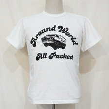 THE FLAT HEAD FN-TKT-004 T-SHIRT - AROUND WORLD画像