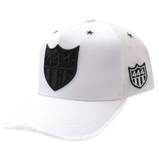 YOSHINORI KOTAKE DESIGN 444LOGO SPANGLE MESH CAP WHITE画像