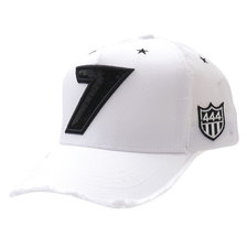 YOSHINORI KOTAKE DESIGN 7LOGO SPANGLE MESH CAP WHITE画像