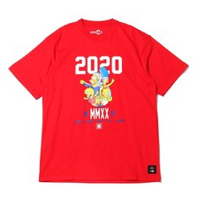 ATMOS LAB × THE SIMPSONS 2020 FAMILY TEE RED AL20S-PT01-RED画像