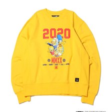 ATMOS LAB x THE SIMPSONS 2020 FAMILY CREW YELLOW AL20S-PC01-YLW画像