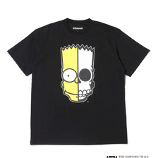 THE SIMPSONS x SECRET BASE x atmos BART X-RAY TEE BLACK AT20-002-BLK画像