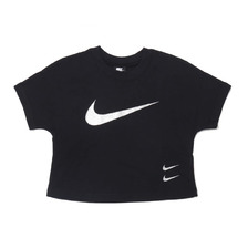 NIKE AS W SWSH TOP SS BLACK CW4321-010画像