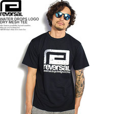 reversal WATER DROPS LOGO DRY MESH TEE RV20SS020画像