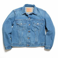 BURGUS PLUS &times; BIG JOHN Collaboration Denim Jacket 14oz. Natural Indigo Selvedge Denim &ldquo;BIG JOHN's 1st Model&rdquo; Used Wash BP601N画像