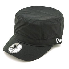 NEW ERA WM-01 WORK CAP ADJUSTABLE RIPSTOP TAFFETA BLK/WHT 12325597画像