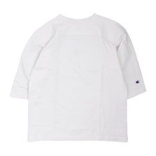 Champion MADE IN USA T1011 3/4 SLEEVE FOOTBALL T-SHIRT WHITE C5-P405-010画像