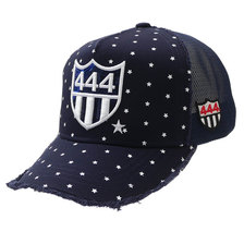 YOSHINORI KOTAKE DESIGN 444LOGO SMALL STAR MESH CAP NAVY画像