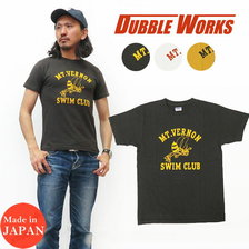 DUBBLE WORKS Lot 20233005-12 SHORT SLEEVE PRINTED T-SHIRT MT.VERNON画像