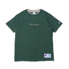 Champion T-SHIRT DARK GREEN C3-R307-570画像