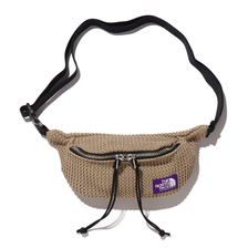 THE NORTH FACE PURPLE LABEL MESH WAIST BAG BEIGE NN7013N画像