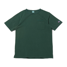 Champion POCKET T-SHIRT DARK GREEN C3-R329-570画像