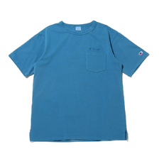 Champion POCKET T-SHIRT BLUEGREEN C3-R329-440画像