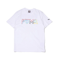PUMA Graphic SS TEE PUMA WHITE 584712-02画像
