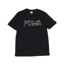 PUMA Graphic SS TEE PUMA BLACK 584712-01画像