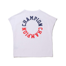 Champion SLEEVELESS T-SHIRT WHITE CW-R310-010画像