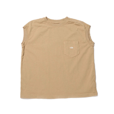 THE NORTH FACE PURPLE LABEL 7OZ N/S POCKET TEE BEIGE NT3021N画像