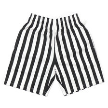 COOKMAN Chef Short Pants WIDE STRIPE BLACK 231-01814画像