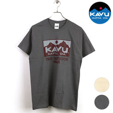 KAVU TRUE LOGO 2C TEE 19821221画像