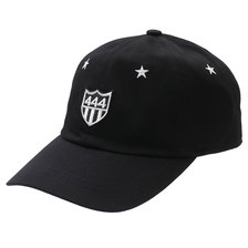 YOSHINORI KOTAKE DESIGN SMALL 444LOGO 6-PANEL CAP BLACK画像