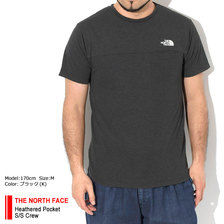 THE NORTH FACE Heathered Pocket S/S Crew NT32095画像