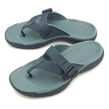 KEEN M SOLR TOE POST Navy/Stormy Weather 1022506画像