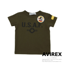 AVIREX &times; PEANUTS U.S.A.F T-SHIRT 421020108画像
