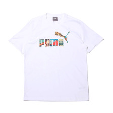 PUMA Graphic SS Tee PUMA WHITE 584616-02画像
