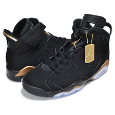 NIKE AIR JORDAN 6 RETRO DMP black/metallic gold-black CT4954-007画像