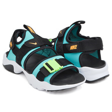 NIKE CANYON SANDAL ORACLE AQUA / LASER ORANGE - BLACK CI8797-300画像