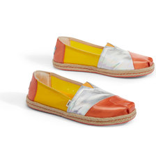 TOMS ALPARGATA ON ROPE Gold Fusion Translucent 10013509画像