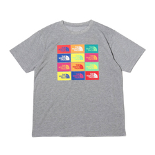 THE NORTH FACE S/S COLORED HALF DOME LOGOS TEE MIX GREY NT32049画像