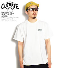 CUTRATE MAIN LOGO S/S T-SHIRT -WHITE- CR-20SS022画像