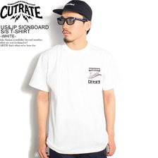 CUTRATE US&JP SIGNBOARD S/S T-SHIRT -WHITE- CR-20SS021画像