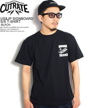 CUTRATE US&JP SIGNBOARD S/S T-SHIRT -BLACK- CR-20SS021画像