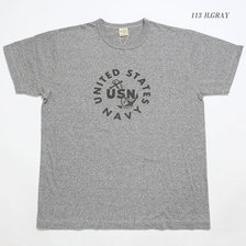 Buzz Rickson's SLUB YARN T-SHIRT "UNITED STATES NAVY" BR78507画像