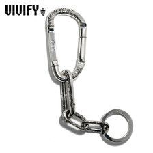 VIVIFY k18Gold Rope Inlay Arabesque karabiner Keychain VFO-116画像