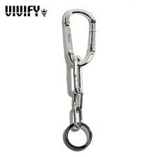 VIVIFY k18Gold Rope Inlay karabiner Keychain VFO-114画像