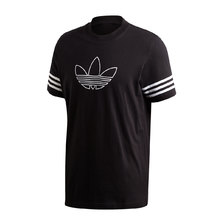 adidas OUTLINE TEE BLACK FM3897画像
