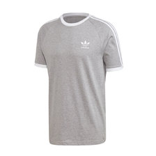 adidas 3 STRIPES TEE MIDIUM GRAY HEATHER FM3769画像