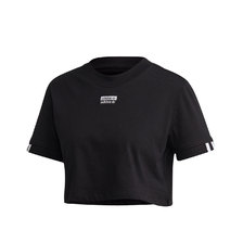 adidas CROPPED TEE BLACK FM2517画像