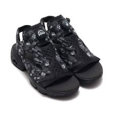 Reebok INSTAPUMP FURY SANDAL BLACK/WHITE/BLACK FW6018画像