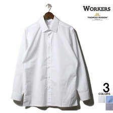 Workers Vendome Shirt, Thomas Mason画像