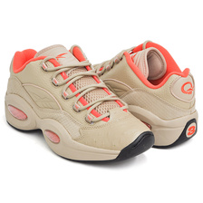 Reebok QUESTION LOW BEIGE / ORANGE / BLACK EF3151画像