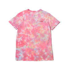 THE NORTH FACE S/S TIE DYE TEE PINK NTW32057画像