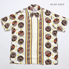 Duke Kahanamoku SPECIAL EDITTION S/S RAYON HAWAIIAN SHIRT "DUKE'S PALM TREE" DK38334画像